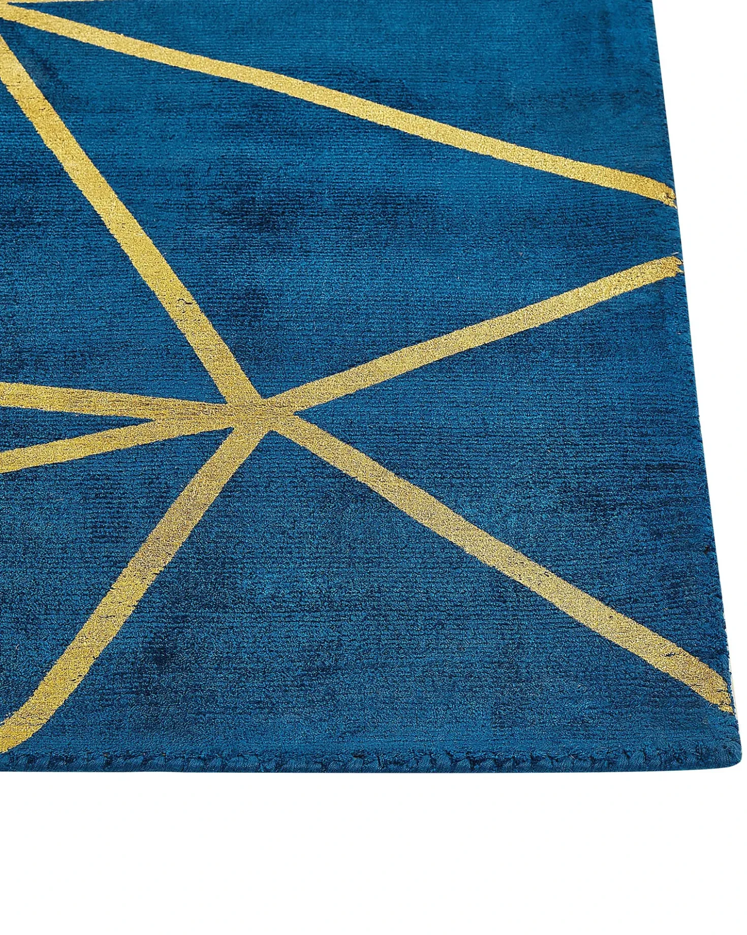 Tappeto HAVZA Blu 80 x 150 cm Viscosa