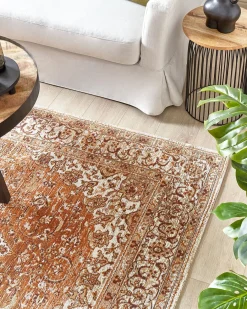 Tappeto HAYA Arancione 200 x 300 cm Cotone
