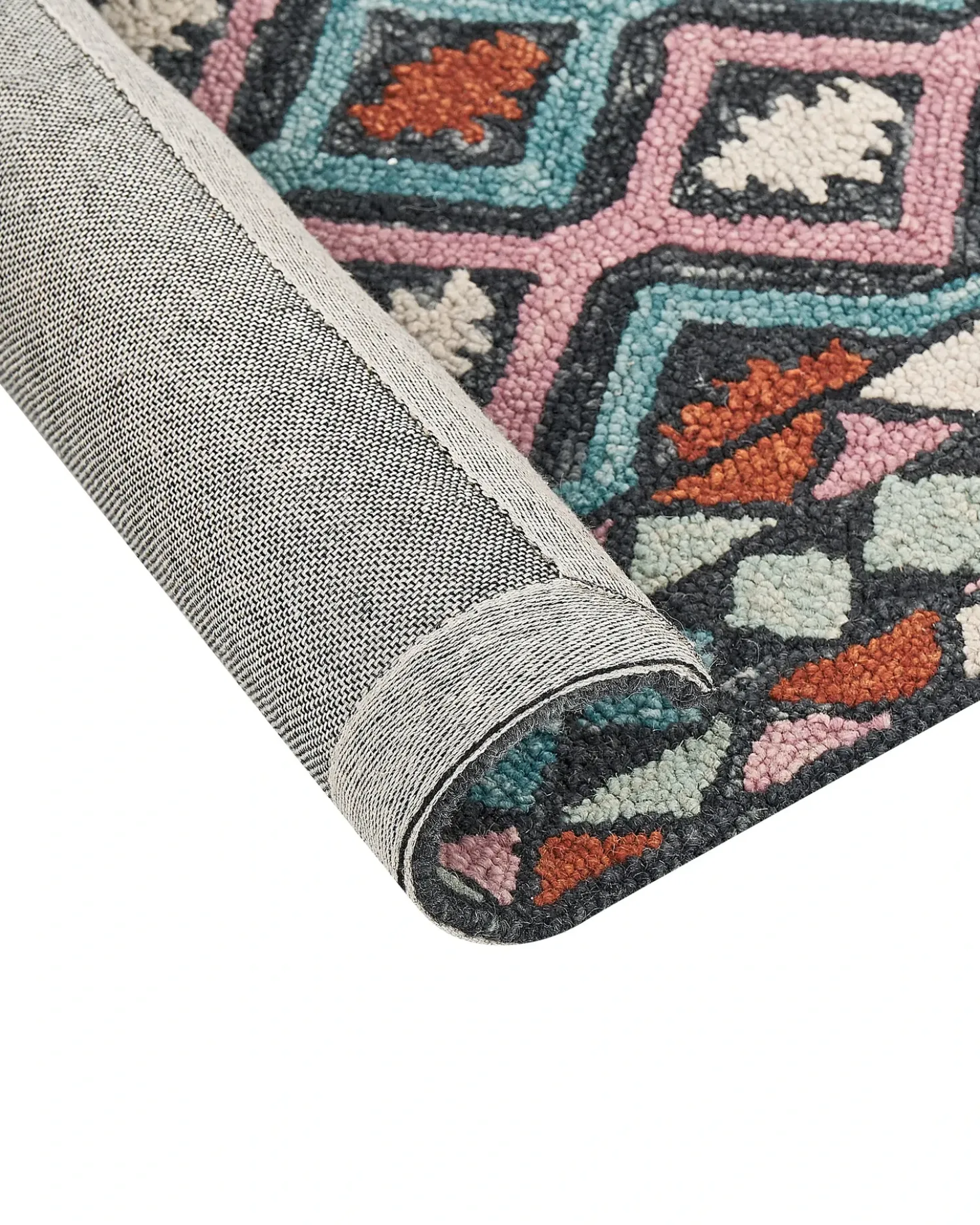 Tappeto HAYMANA Multicolore 160 x 230 cm Lana