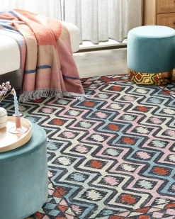Tappeto HAYMANA Multicolore 160 x 230 cm Lana