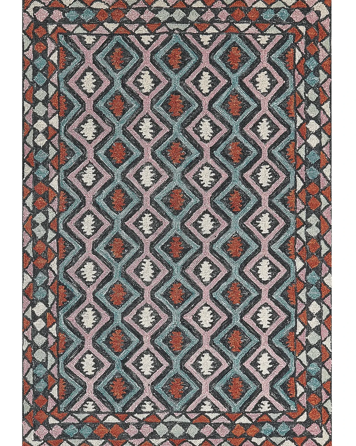 Tappeto HAYMANA Multicolore 160 x 230 cm Lana