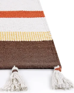 Tappeto HISARLI Marrone 160 x 230 cm Cotone