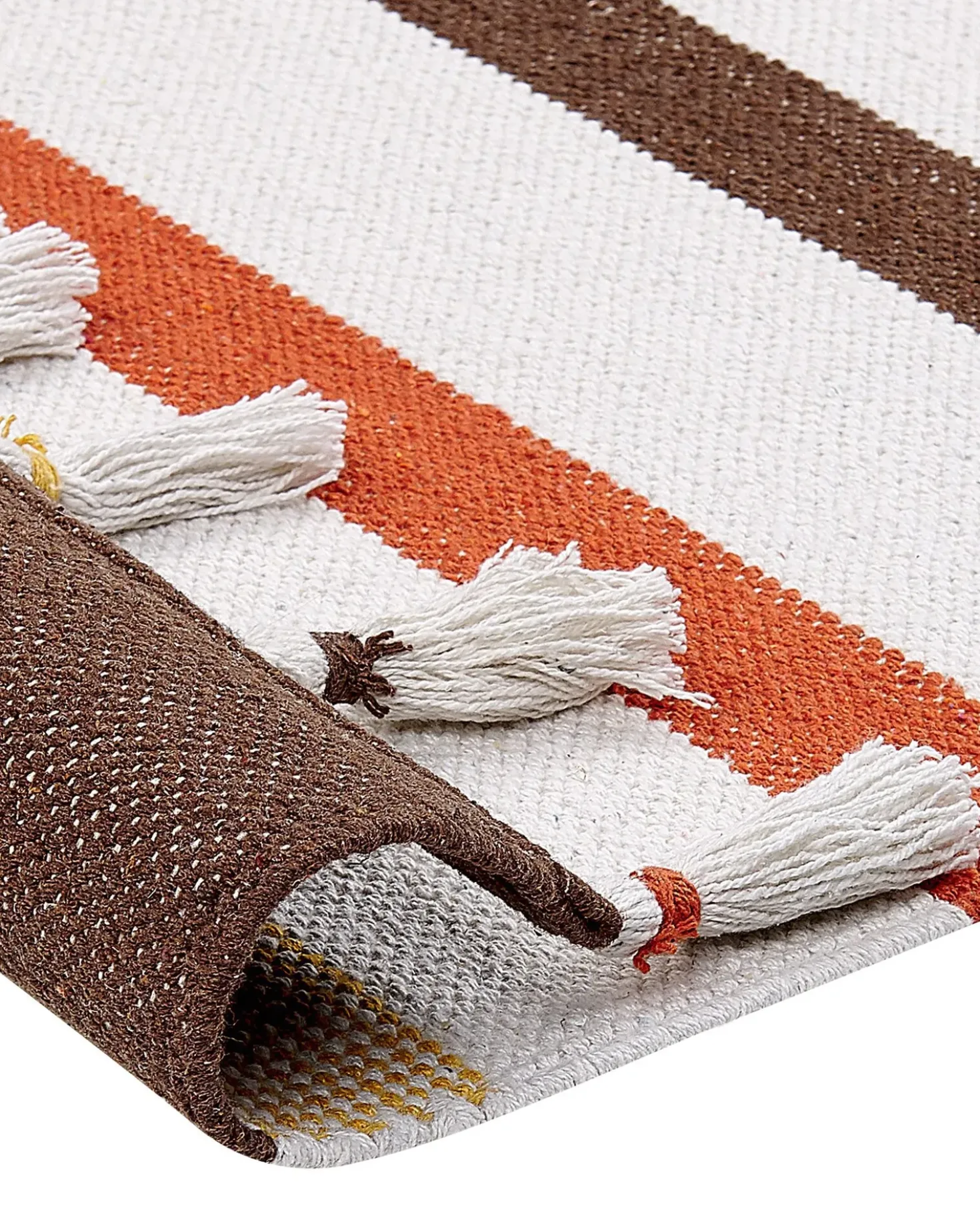 Tappeto HISARLI Marrone 160 x 230 cm Cotone