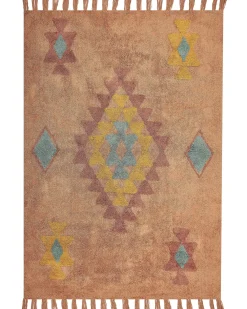 Tappeto IGDIR Arancione 160 x 230 cm Cotone