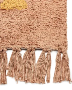Tappeto IGDIR Arancione 160 x 230 cm Cotone