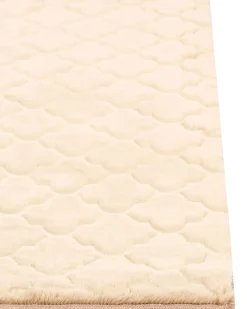 Tappeto in pelliccia sintetica GHARO Beige 160 x 230 cm