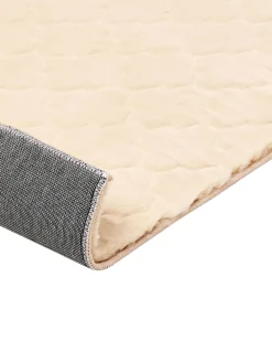 Tappeto in pelliccia sintetica GHARO Beige 160 x 230 cm