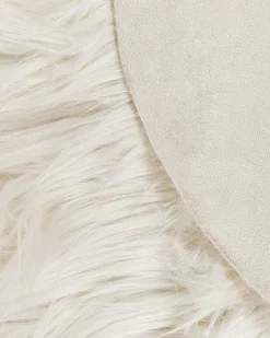 Tappeto in pelliccia sintetica MAMUNGARI Beige 60 x 180 cm