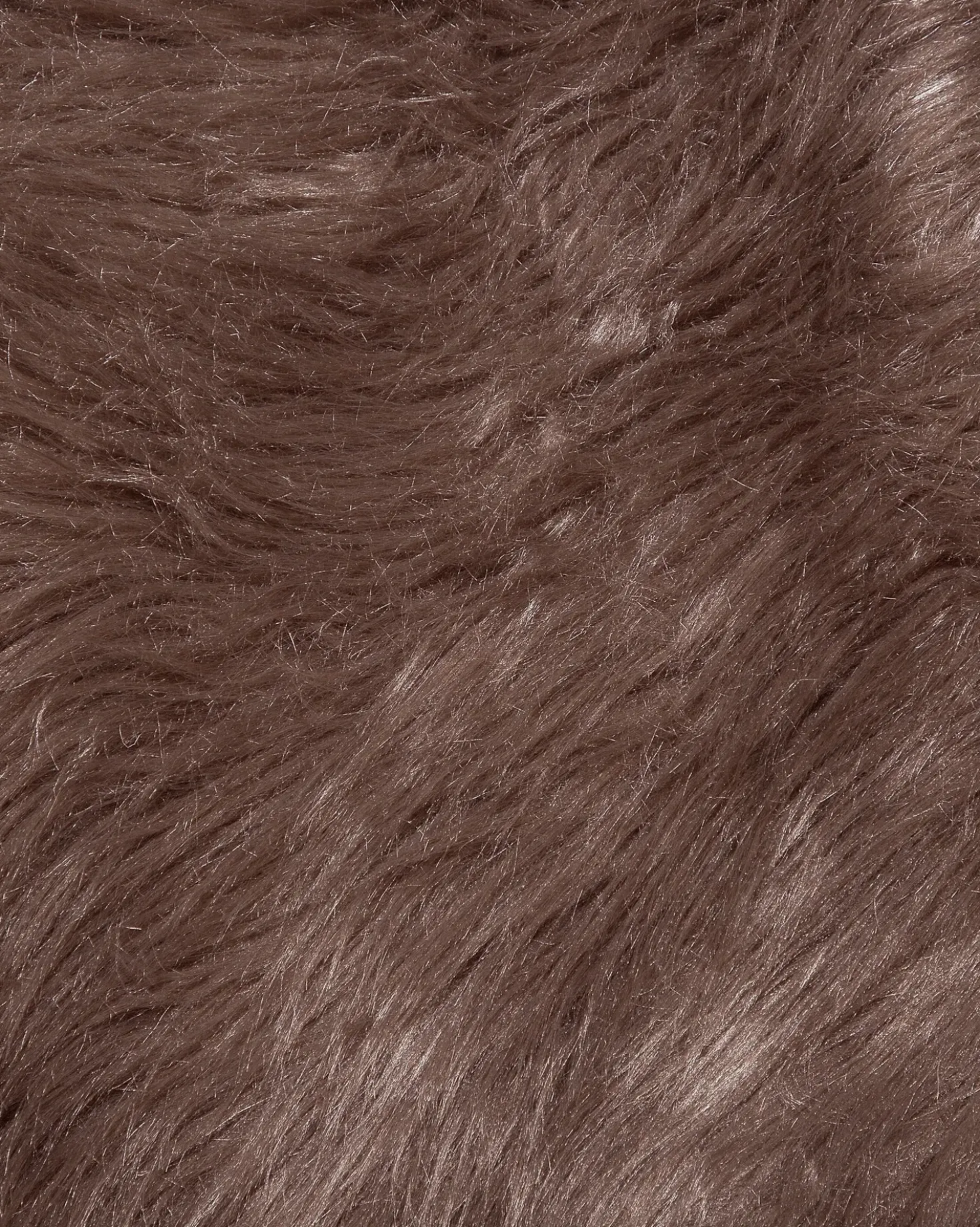 Tappeto in pelliccia sintetica MUNGO Marrone 63 x 95 cm