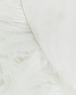 Tappeto in pelliccia sintetica MAMUNGARI Bianco 60 x 180 cm