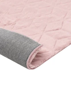 Tappeto in pelliccia sintetica THATTA Rosa 160 x 230 cm