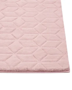 Tappeto in pelliccia sintetica THATTA Rosa 160 x 230 cm
