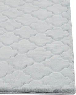 Tappeto in pelliccia sintetica GHARO Grigio chiaro 160 x 230 cm