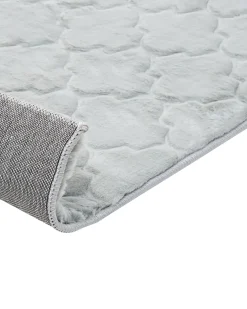 Tappeto in pelliccia sintetica GHARO Grigio chiaro 160 x 230 cm