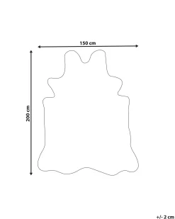 Tappeto in pelliccia sintetica KNOLL Marrone 150 x 200 cm