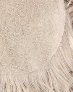 Tappeto in pelliccia sintetica MUNGO Beige 63 x 95 cm