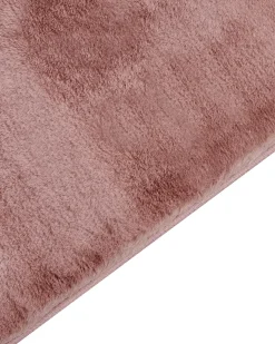 Tappeto in pelliccia sintetica MIRPUR Rosa 80 x 150 cm