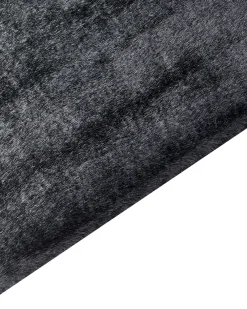 Tappeto in pelliccia sintetica MIRPUR Nero 160 x 230 cm