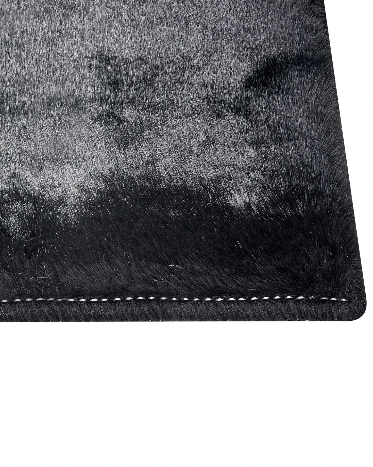 Tappeto in pelliccia sintetica MIRPUR Nero 160 x 230 cm