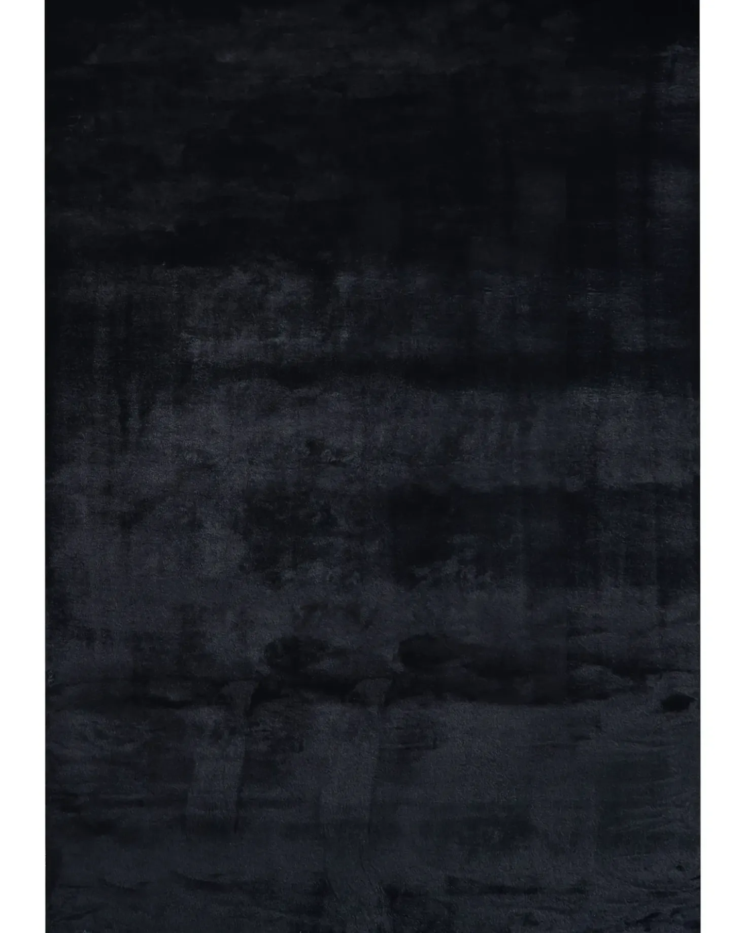 Tappeto in pelliccia sintetica MIRPUR Nero 160 x 230 cm