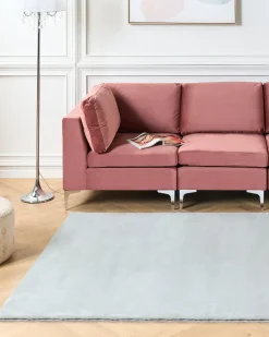 Tappeto in pelliccia sintetica MIRPUR Grigio chiaro 160 x 230 cm