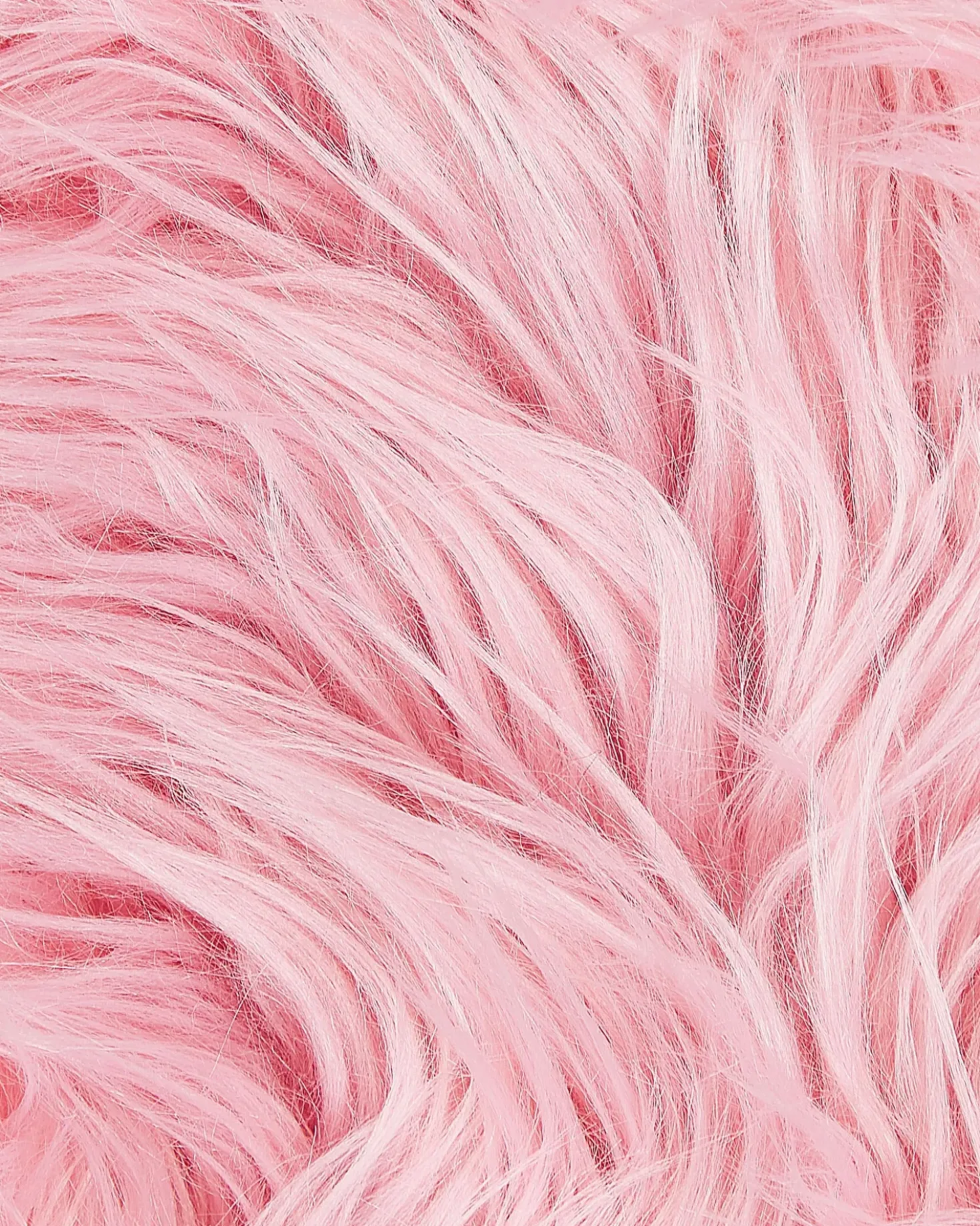 Tappeto in pelliccia sintetica MAMUNGARI Rosa 60 x 180 cm
