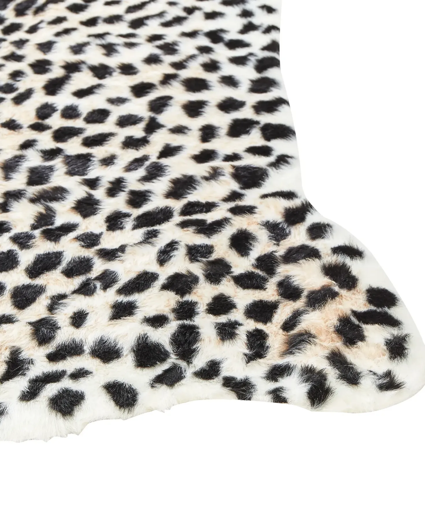 Tappeto in pelliccia sintetica OSSA Beige 130 x 170 cm