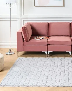 Tappeto in pelliccia sintetica THATTA Grigio 160 x 230 cm