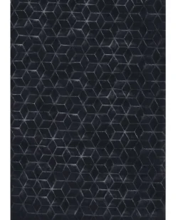 Tappeto in pelliccia sintetica THATTA Nero 160 x 230 cm