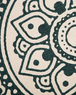 Tappeto IRICE Verde ø 120 cm Cotone