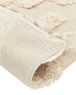 Tappeto ITANAGAR Beige 160 x 230 cm Cotone