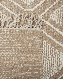 Tappeto KACEM Beige 160 x 230 cm Cotone
