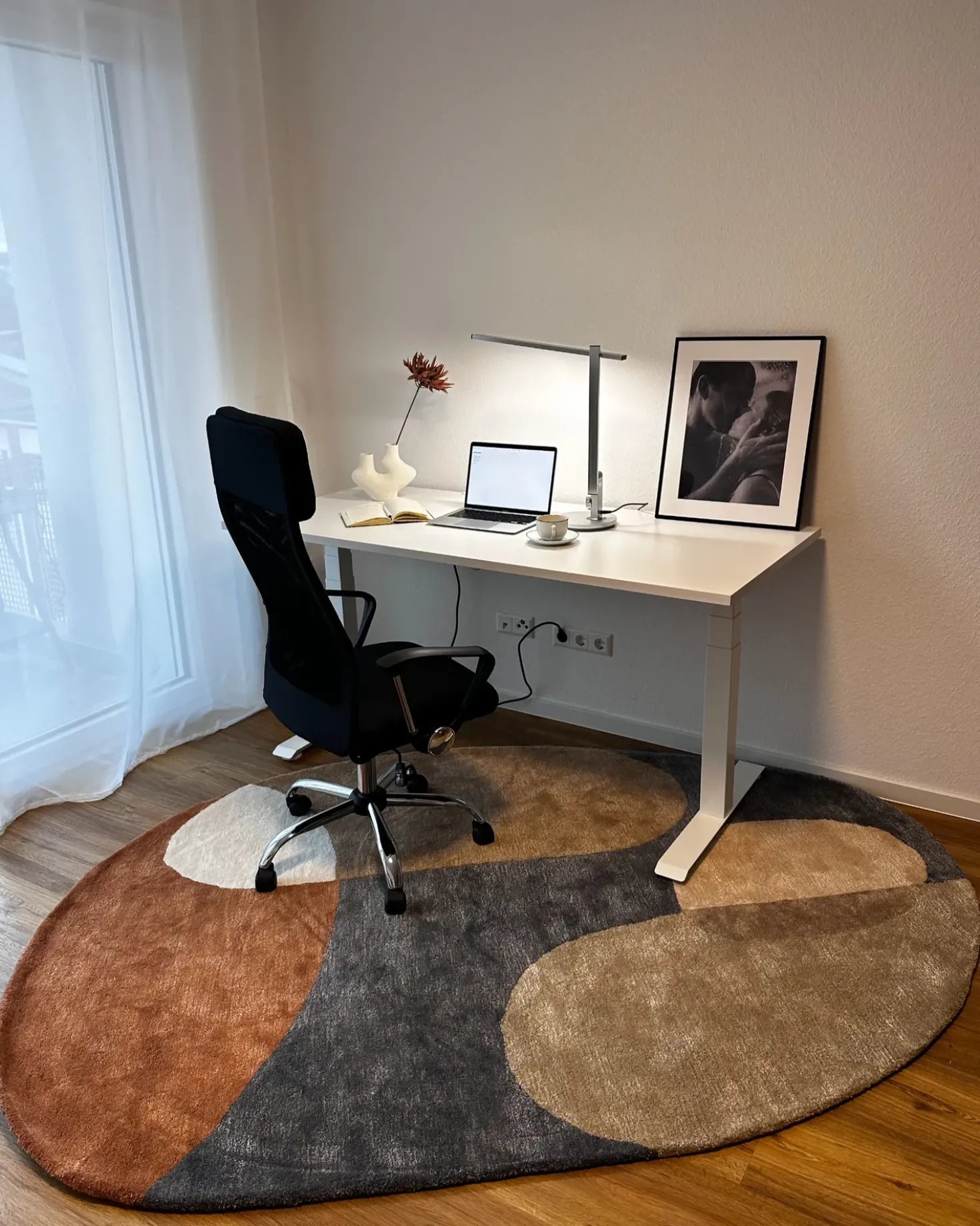 Tappeto KAFAR Multicolore 160 x 230 cm Viscosa