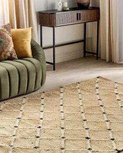 Tappeto KALEKOY Beige 160 x 230 cm Iuta