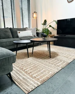Tappeto KAMBERLI Beige 160 x 230 cm Iuta