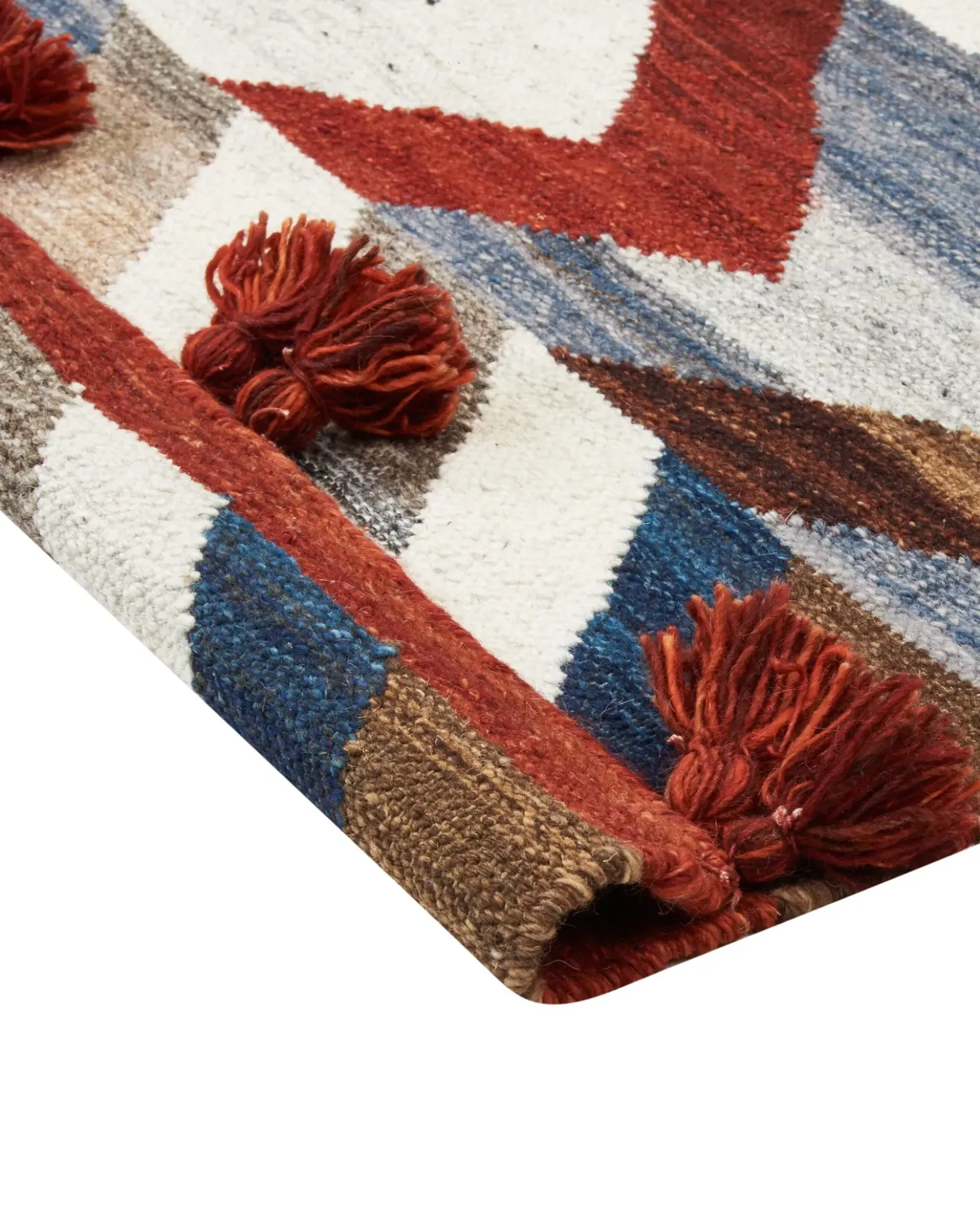 Tappeto KANAKERAVAN Multicolore 200 x 300 cm Lana Kilim
