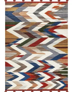 Tappeto KANAKERAVAN Multicolore 200 x 300 cm Lana Kilim