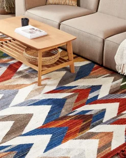 Tappeto KANAKERAVAN Multicolore 200 x 300 cm Lana Kilim
