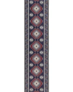 Tappeto KANGAL Blu scuro 80 x 300 cm