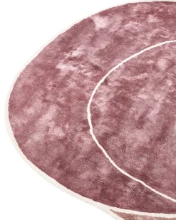 Tappeto KANRACH Rosa 200 x 200 cm Viscosa