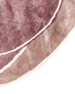 Tappeto KANRACH Rosa 200 x 200 cm Viscosa