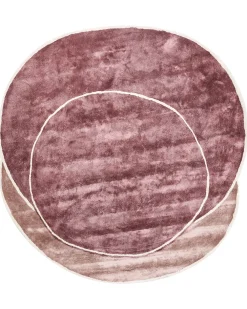 Tappeto KANRACH Rosa 200 x 200 cm Viscosa