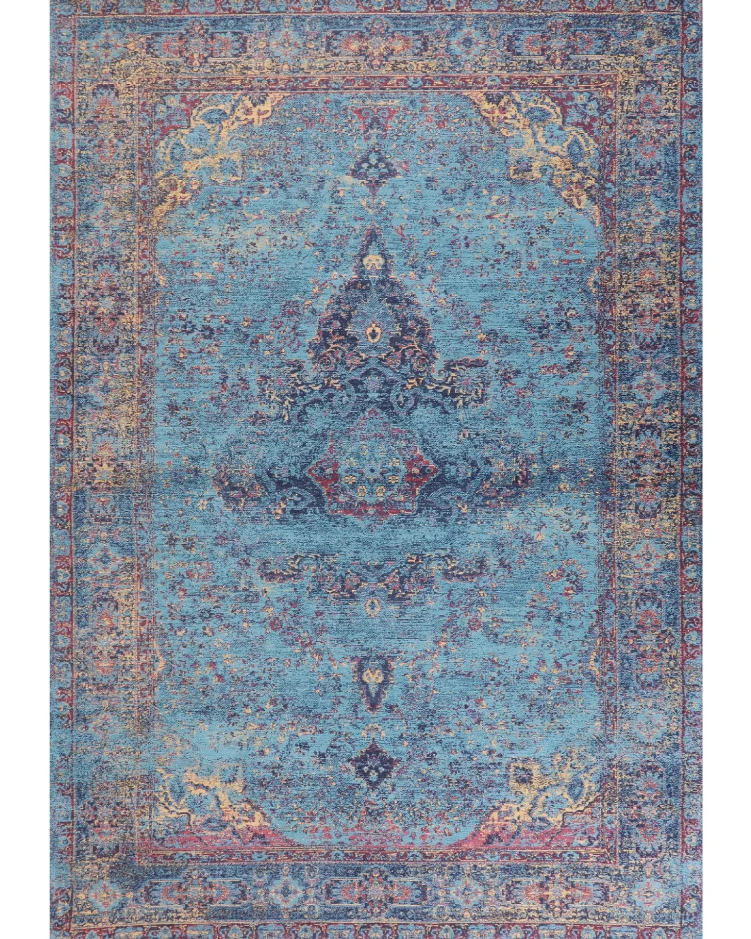 Tappeto KANSU Blu 160 x 230 cm Cotone