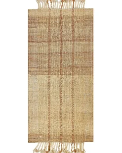Tappeto KARKIN Beige 80 x 150 cm Iuta