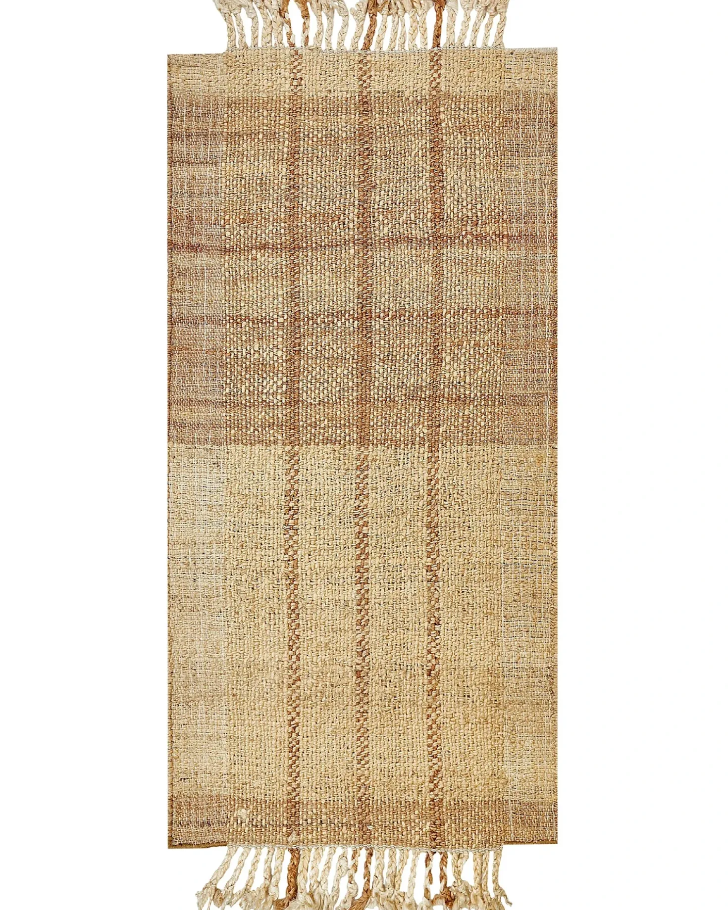 Tappeto KARKIN Beige 80 x 150 cm Iuta