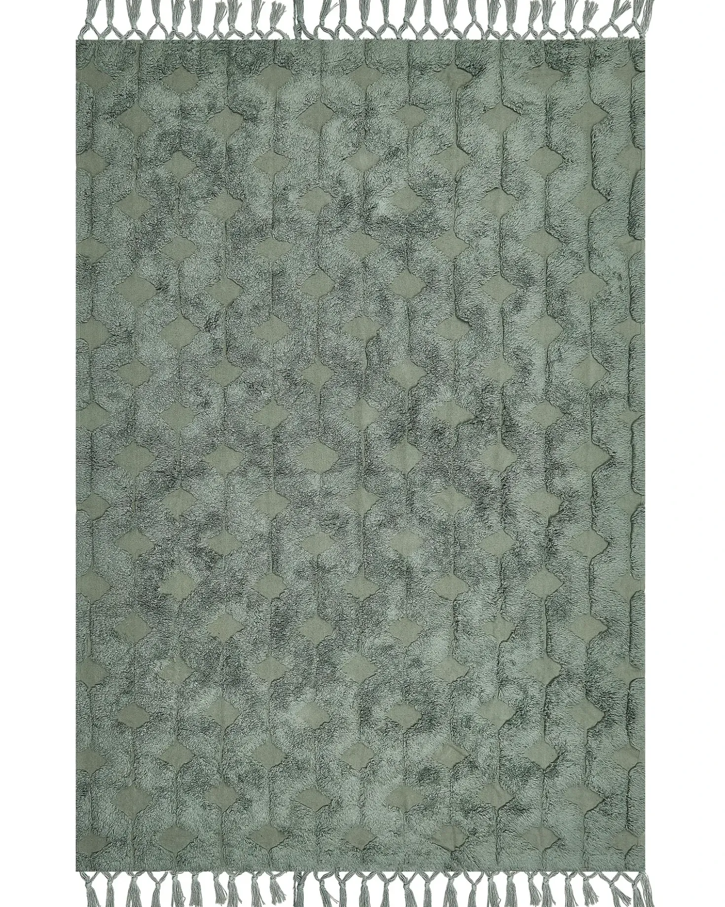 Tappeto KARS Verde 160 x 230 cm Cotone