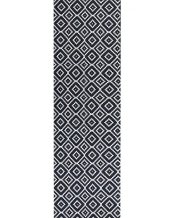Tappeto KARUNGAL Nero 60 x 200 cm