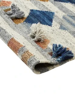 Tappeto KASAKH Multicolore 200 x 300 cm Lana Kilim