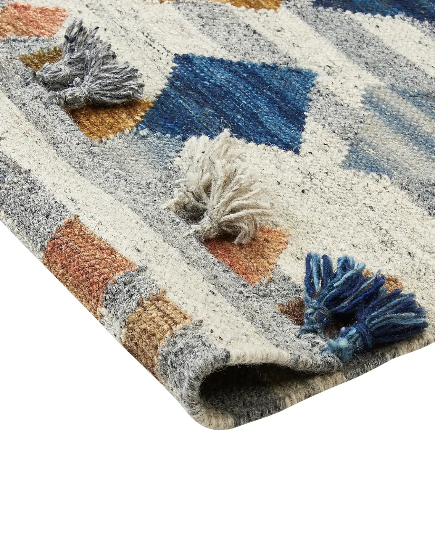 Tappeto KASAKH Multicolore 200 x 300 cm Lana Kilim
