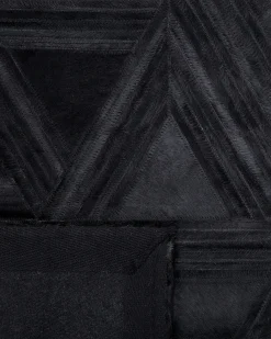 Tappeto KASAR Nero 140 x 200 cm Pelle naturale